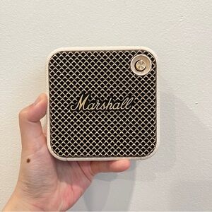Marshall Cream Bluetooth Speaker—Willen II